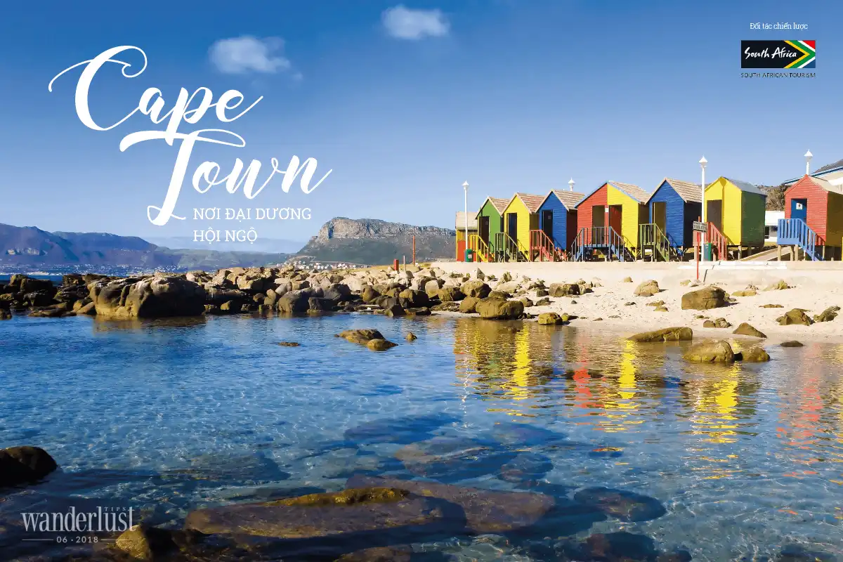 Tạp chí Du lịch Wanderlust Tips Cape Town – nơi đại dương hội ngộ