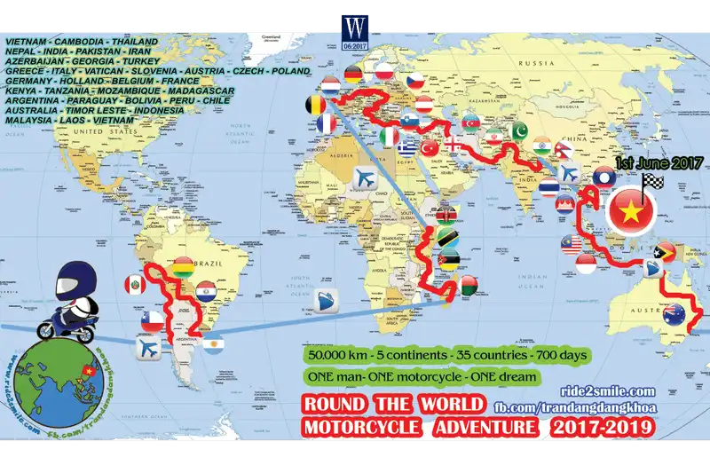 Tạp chí du lịch Wanderlust Tips Nhìn lại hành trình 1 năm lên đường của Trần Đặng Đăng Khoa