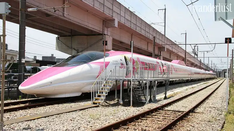 Ấn tượng tàu cao tốc Hello Kitty tại Nhật Bản 5 Tạp chí Du lịch Wanderlust Tips Ấn tượng tàu cao tốc Hello Kitty tại Nhật Bản