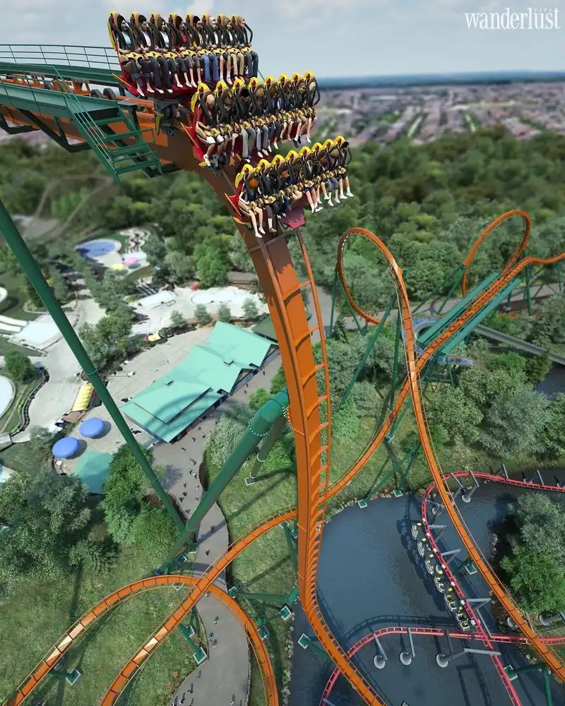Tạp chí Du lịch Wanderlust Tips Đau tim với trò tàu lượn siêu tốc tại các công viên giải trí hàng đầu thế giới