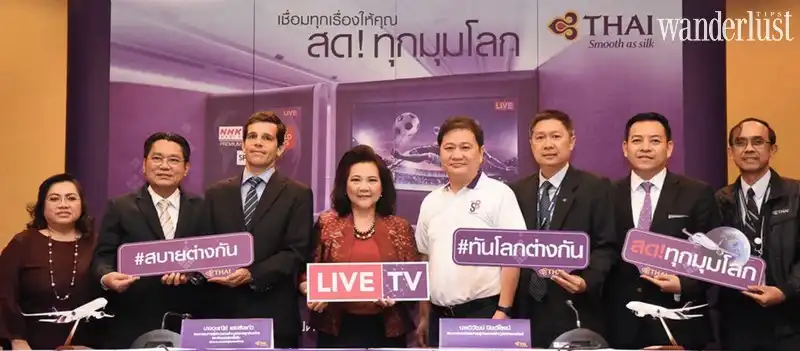 Thai Airways ra mắt kênh phát sóng tin tức trực tiếp trên máy bay 5 Tạp chí Du lịch Wanderlust Tips Thái Airways ra mắt LIVE TV on Board với chương trình tin tức thể thao