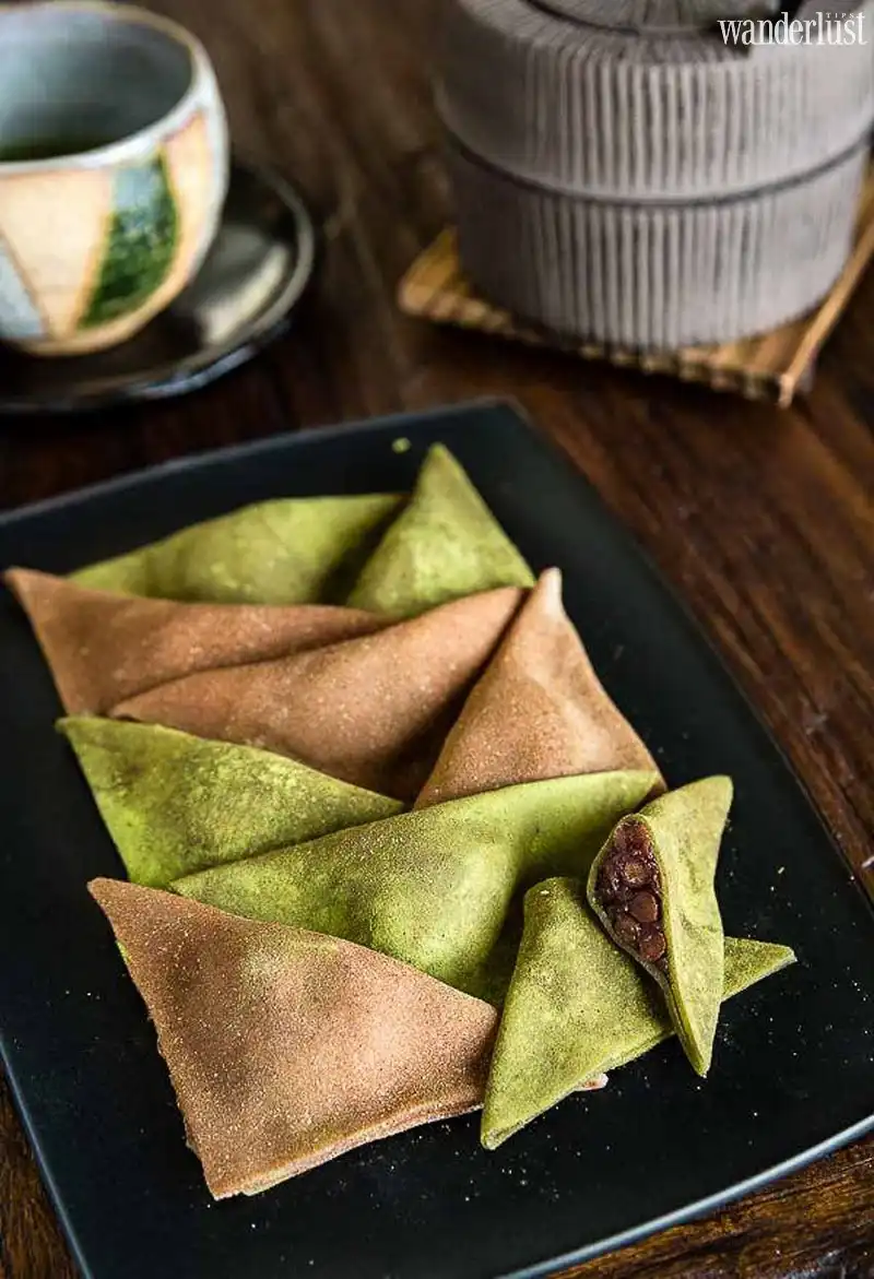 Tạp chí Du lịch Wanderlust Tips Đặc sắc món bánh Yatsuhashi của cố đô Kyoto, Nhật Bản