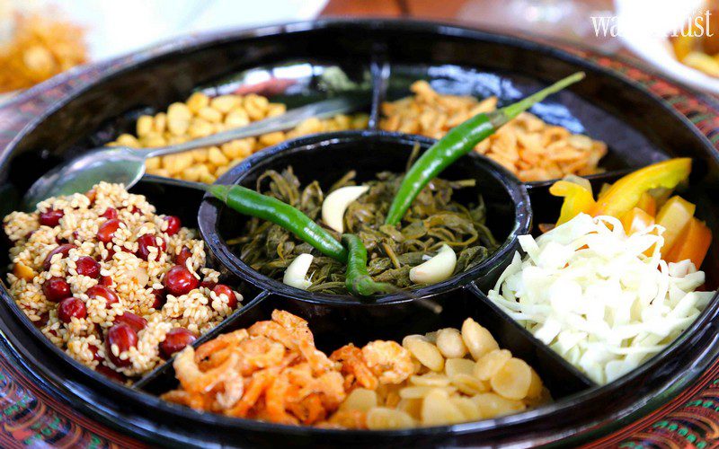 Salad lá trà: Món ăn độc đáo chỉ có ở xứ sở Phật giáo Myanmar