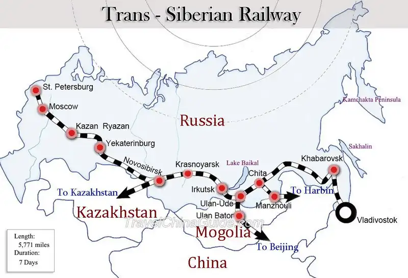 Tạp chí du lịch Wanderlust Tips 10 điều bạn chưa biết về tuyến đường sắt Siberia dài nhất thế giới