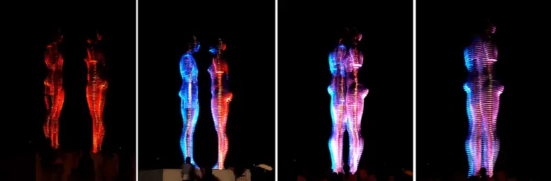 Bức tượng tình nhân nổi tiếng ở Gruzia sắp xuất hiện tại Việt Nam 7 Tạp chí du lịch Wanderlust Tips Bức tượng tình nhân "Biết đi" nổi tiếng ở Gruzia sắp xuất hiện tại Việt Nam