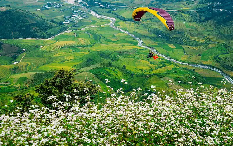 Tạp chí du lịch Wanderlust Tips Lễ hội dù lượn "Bay trên mùa vàng 2018" sẽ diễn ra ở Yên Bái