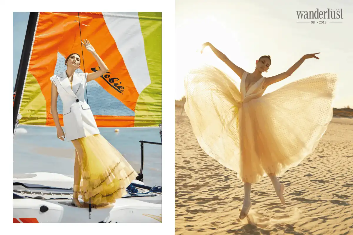 Tạp chí du lịch Wanderlust Tips BST thời trang tháng 8/2018: Tropical Charm ở Sheraton Grand Danang Resort 