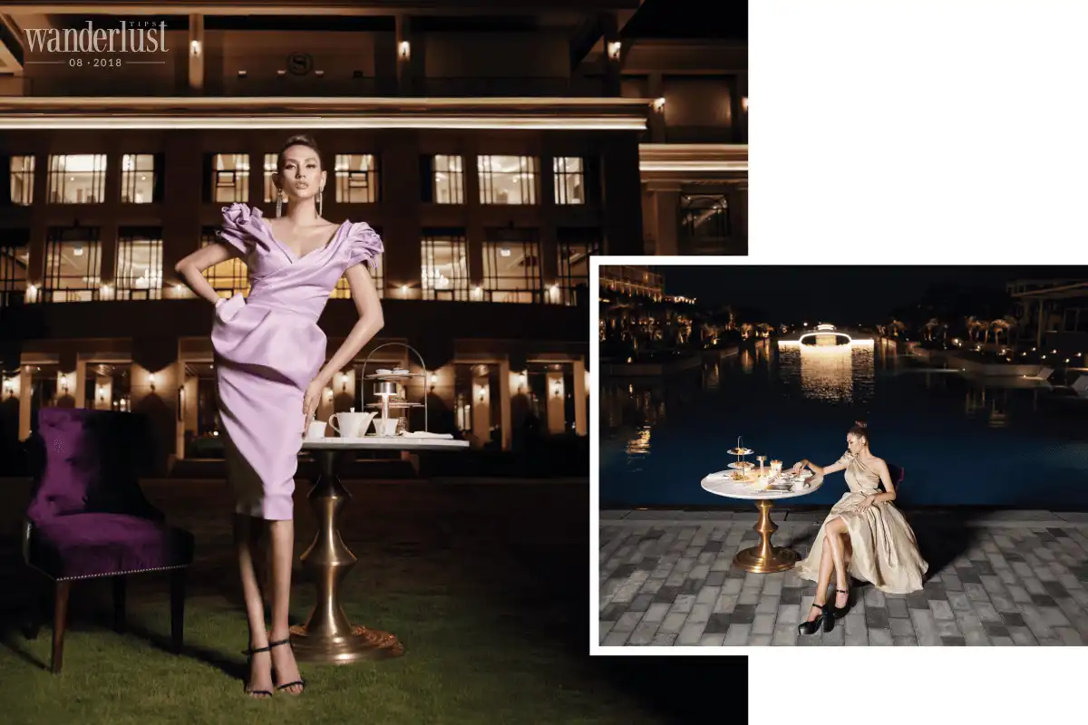 Tạp chí du lịch Wanderlust Tips BST thời trang tháng 8/2018: Tropical Charm ở Sheraton Grand Danang Resort 
