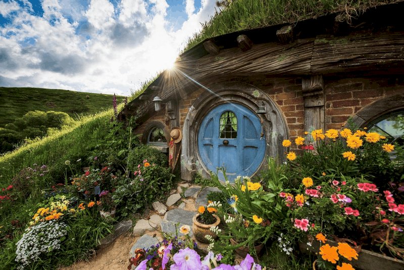 Thăm ngôi làng đẹp như tranh vẽ của người Hobbit ở New Zealand