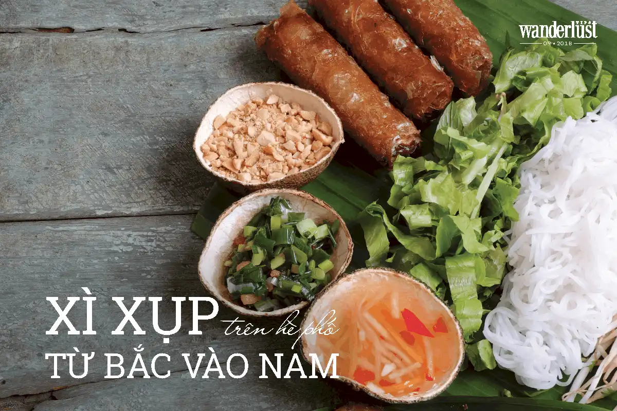 Tạp chí du lịch Wanderlust Tips Xì xụp trên hè phố từ Bắc vào Nam