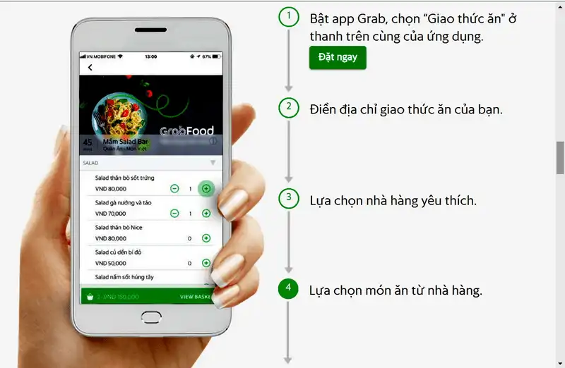 Tạp chí du lịch Wanderlust Tips Grab chính thức triển khai dịch vụ giao nhận thức ăn GrabFood tại Hà Nội