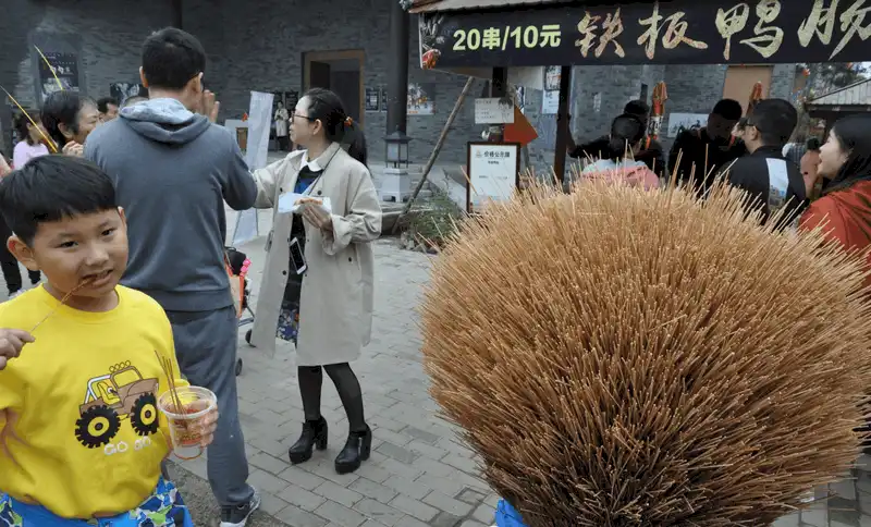 Tạp chí du lịch Wanderlust Tips Ruột vịt, món ăn độc lạ nhưng hút khách ở Trung Quốc