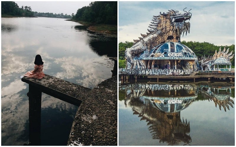Tạp chí Du lịch Wanderlust Tips | Ghé thăm công viên bỏ hoang đầy ma mị ở Huế
