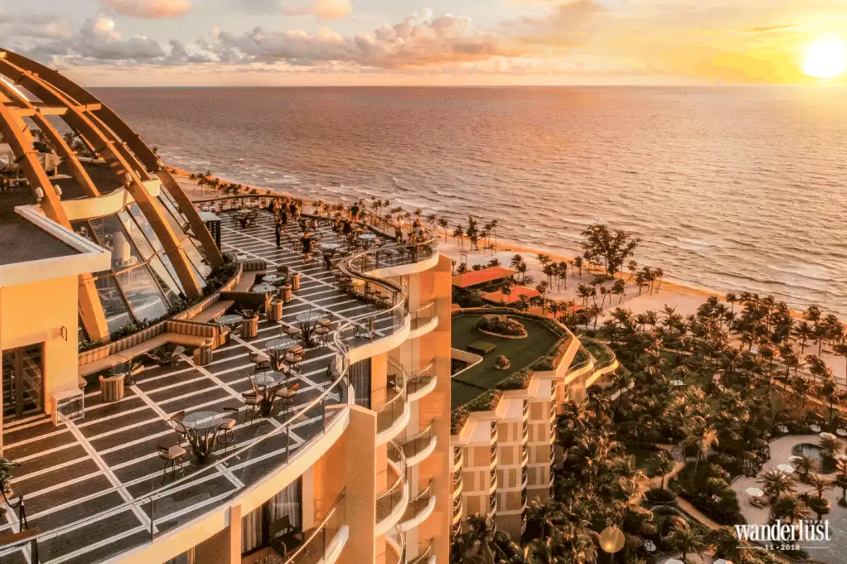 Tạp chí du lịch Wanderlust Tips Intercontinental Phu Quoc Long Beach Resort ra mắt tòa Sky Tower cao 19 tầng