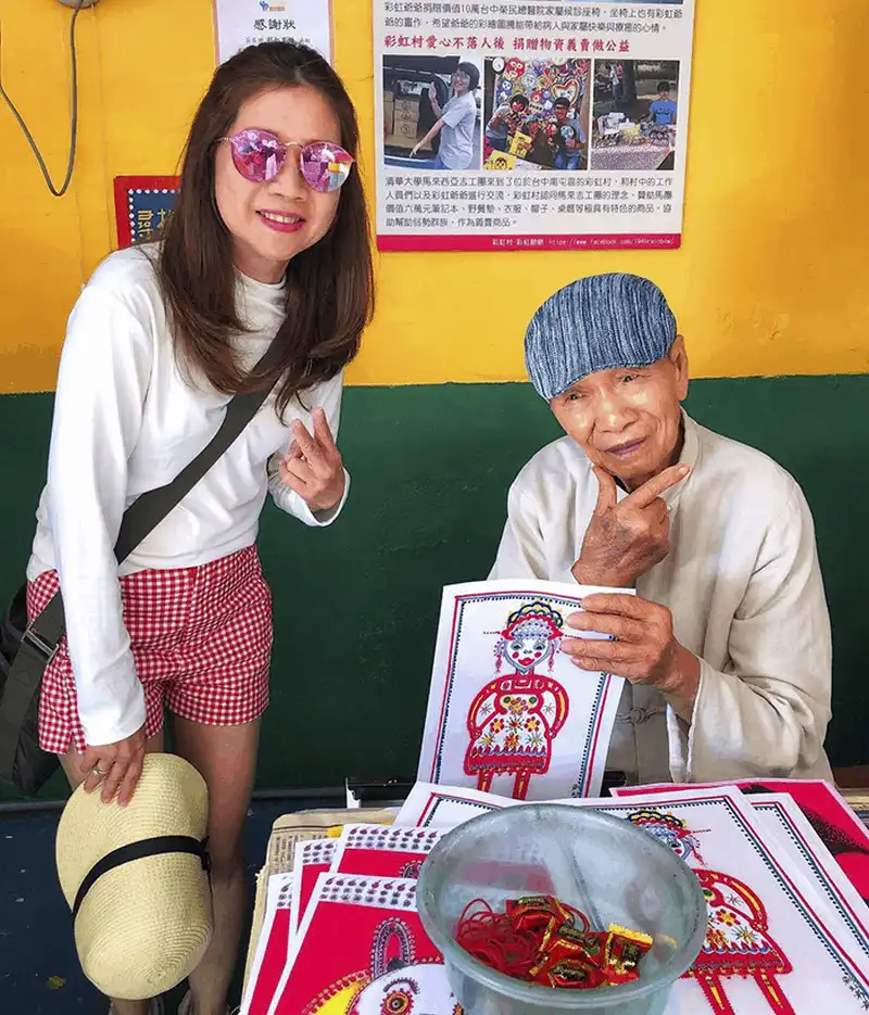 Tạp chí du lịch Wanderlust Tips Người họa sĩ già làm sống dậy cả một ngôi làng ở Đài Loan