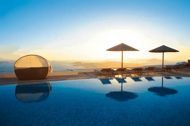 Tạp chí du lịch Wanderlust Tips Những khách sạn boutique tốt nhất cho tuần trăng mật ở Santorini