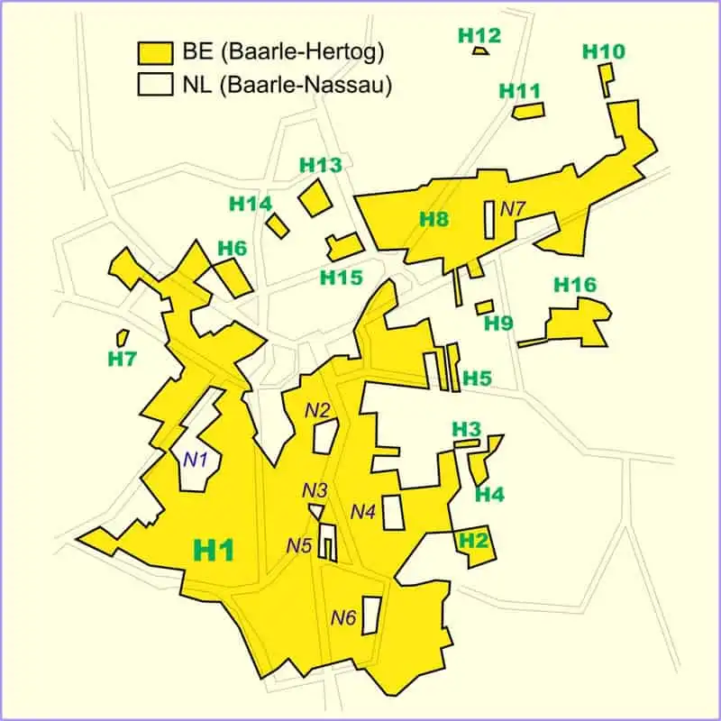 Tạp chí Du lịch Wanderlust Tips Thị trấn Baarle - Biên giới thú vị giữa Bỉ và Hà Lan