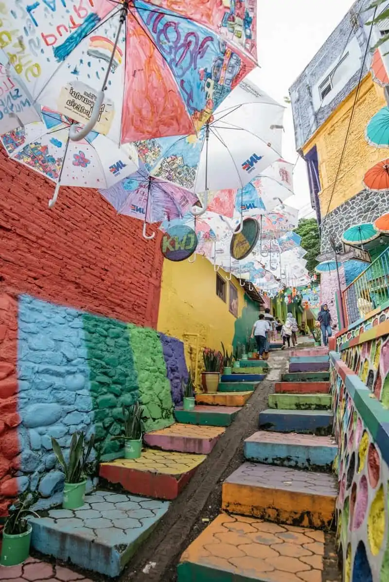 Tạp chí Du lịch Wanderlust Tips Kampung Jodipan: Hành trình từ khu ổ chuột đến ngôi làng cầu vồng