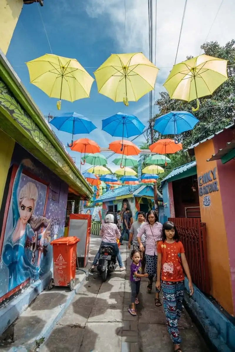 Tạp chí Du lịch Wanderlust Tips Kampung Jodipan: Hành trình từ khu ổ chuột đến ngôi làng cầu vồng