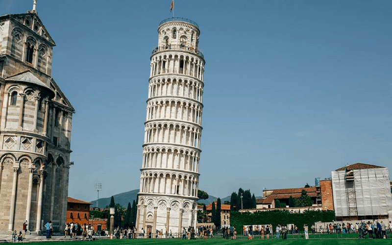 Wanderlust Tips thap nghieng pisa khong con nghieng nhu truoc nua 1
