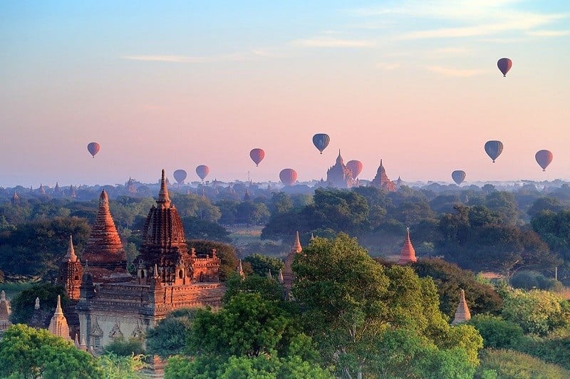 Tạp chí Du lịch Wanderlust Tips | Chiêm ngưỡng cố đô Bagan đẹp tựa thế giới cổ tích
