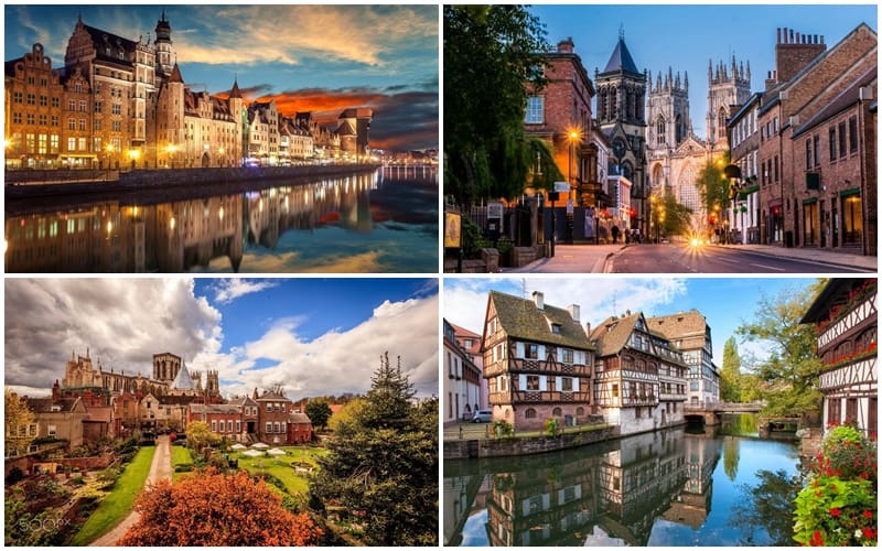 Tạp chí Du lịch Wanderlust Tips | Vòng quanh 6 thành phố cổ xinh đẹp ở châu Âu