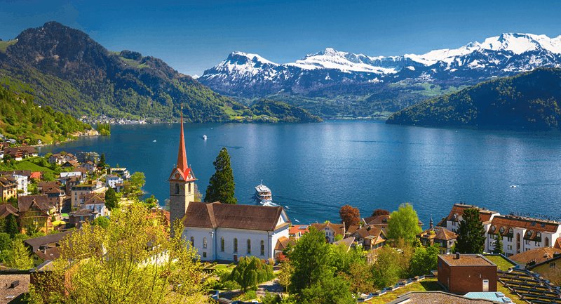 Tạp chí Du lịch Wanderlust Tips Chiêm ngưỡng những hồ nước ngọt nổi tiếng ở Thụy Sĩ