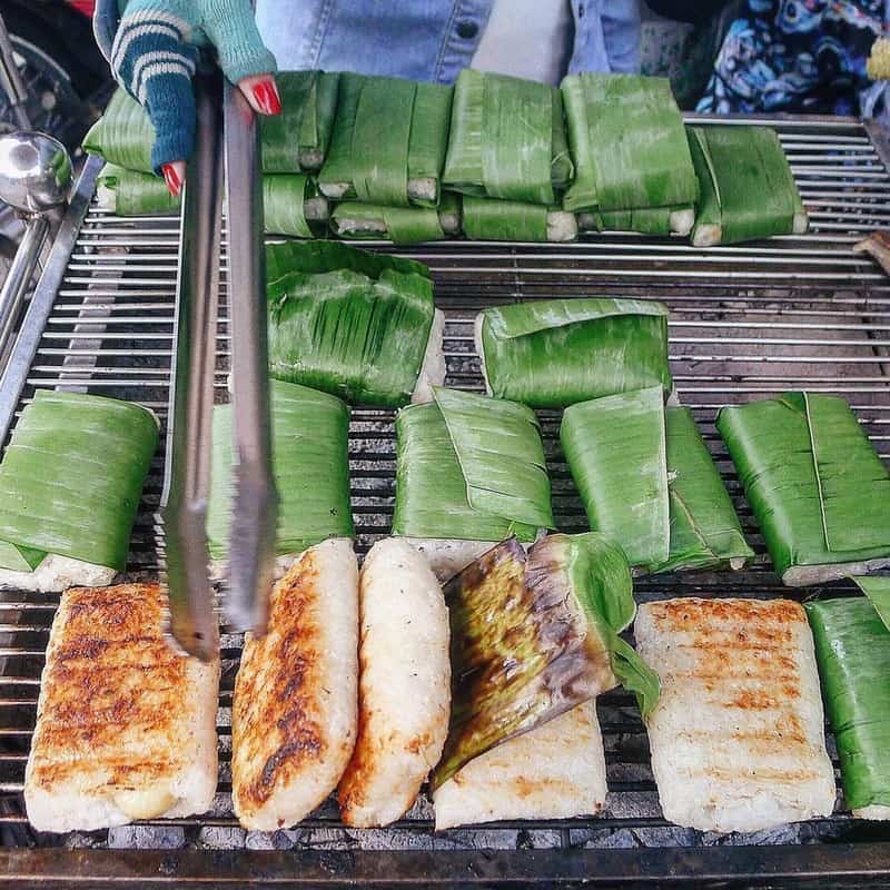 Tạp chí Du lịch Wanderlust Tips | Chuối nếp nướng: Món ăn dân dã cho ngày giá lạnh