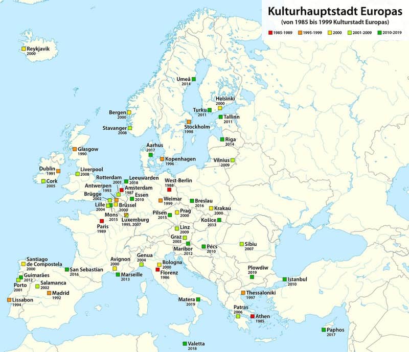Tạp chí Du lịch Wanderlust Tips Ghé thăm hai thành phố Thủ đô văn hóa châu Âu 2019