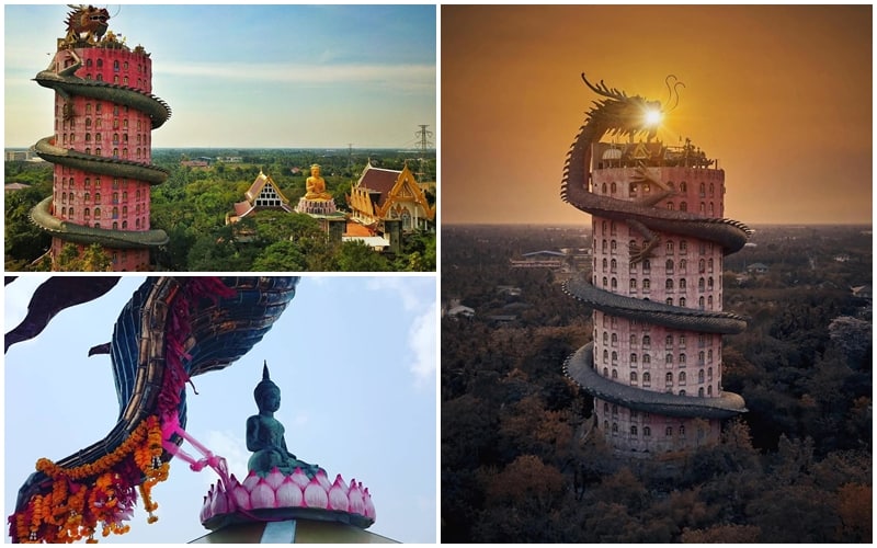 Tạp chí Du lịch Wanderlust Tips | Wat Samphran: Ngôi chùa "độc nhất vô nhị" ở Thái Lan