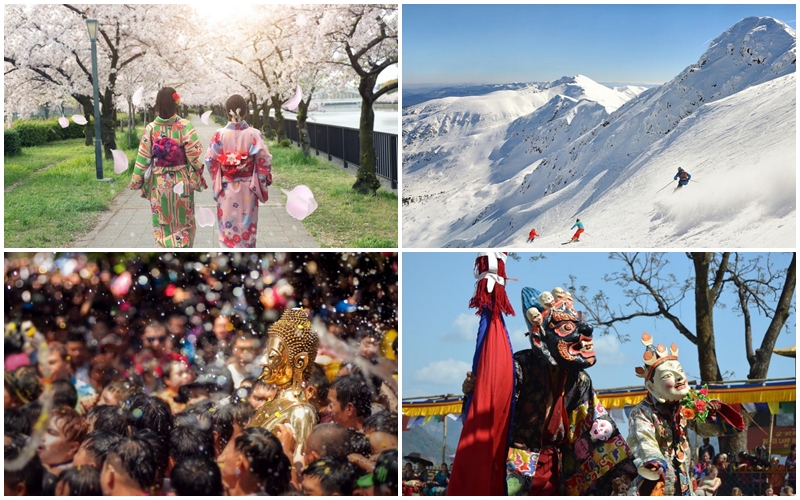 Tạp chí Du lịch Wanderlust Tips | Những lễ hội tháng 4 thôi thúc bạn lên đường du lịch