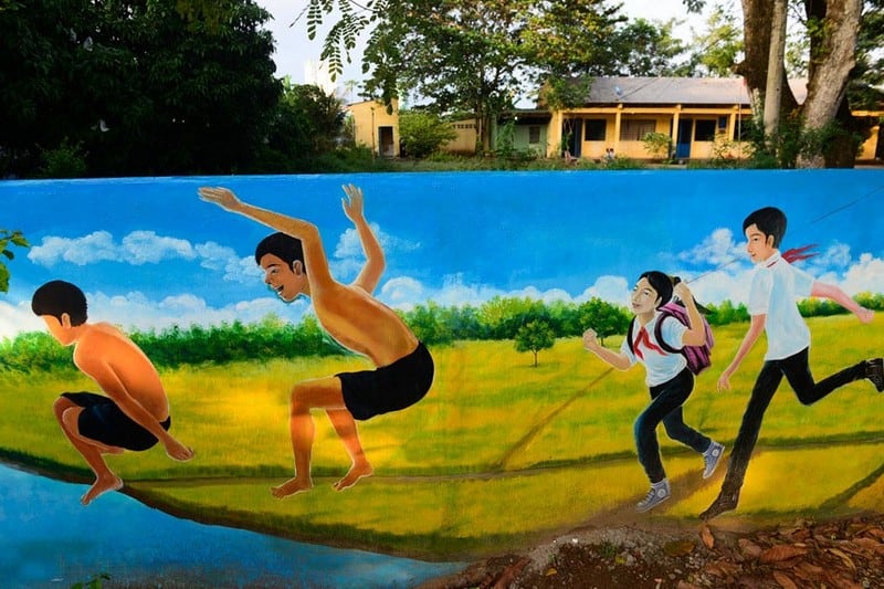 Ngỡ ngàng trước ngôi làng bích họa tuyệt đẹp ở Đồng Tháp 8 Tạp chí Du lịch Wanderlust Tips | Ngỡ ngàng trước ngôi làng bích họa tuyệt đẹp ở Đồng Tháp