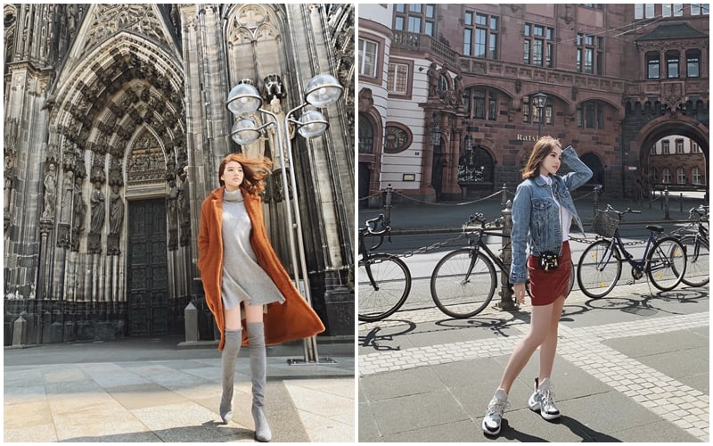 Tạp chí Du lịch Wanderlust Tips | Hoa hậu Jolie Nguyễn đẹp "hút hồn" khi vi vu trời Âu