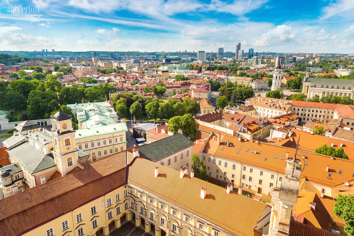 Tạp chí Du lịch Wanderlust Tips Vilnius: Trái tim bình yên của Litva - điểm đến 