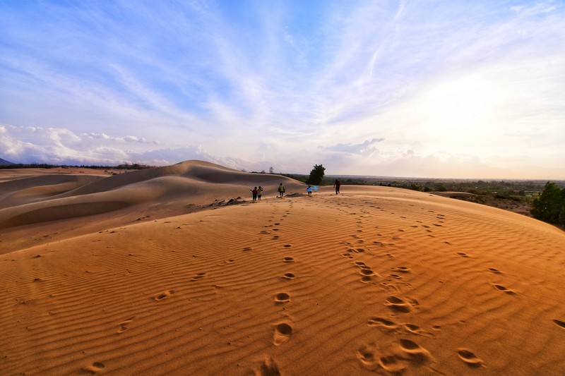 Tạp chí Du lịch Wanderlust Tips Đồi cát Nam Cương: "Tiểu sa mạc" hoang sơ của xứ nắng gió