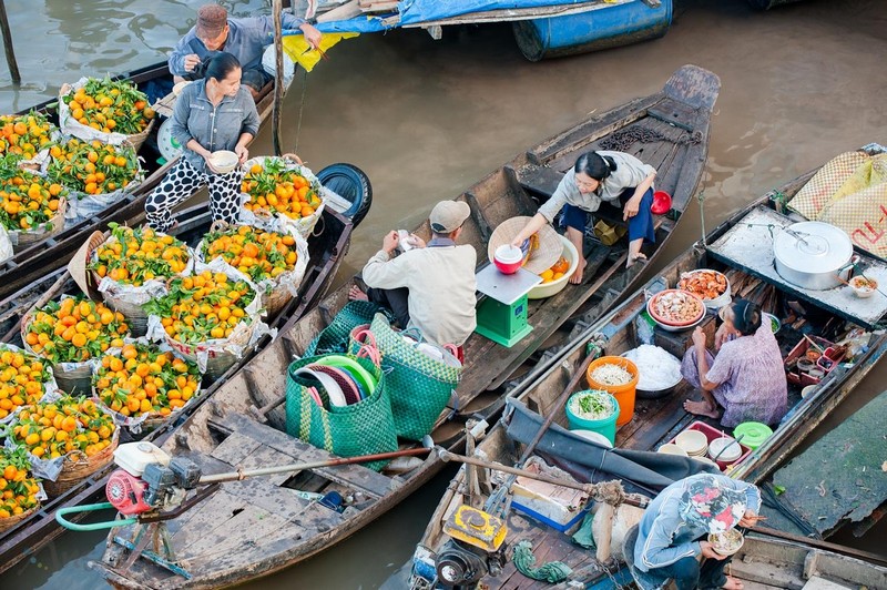 Tạp chí Du lịch Wanderlust Tips | Chợ nổi Cái Răng lọt top những khu chợ ấn tượng nhất thế giới