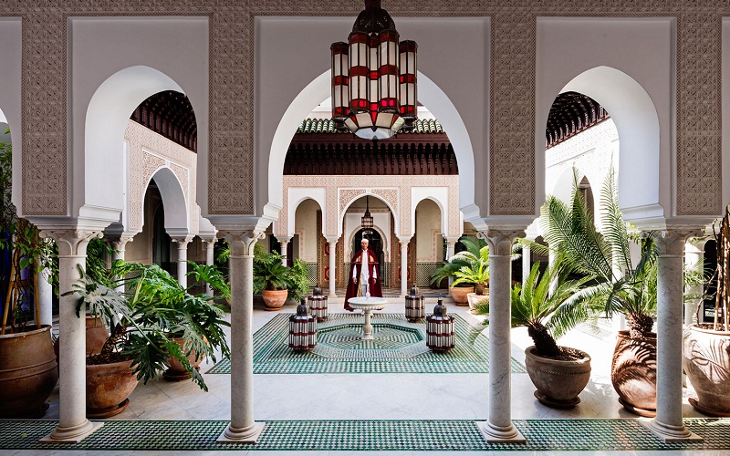 Wanderlust Tips dam minh trong nhung lua tai La Mamounia Marrakech bia
