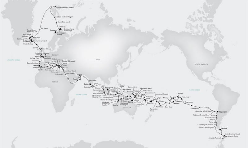 Uncharted World Tour: Vòng quanh thế giới trong 167 ngày 6 Tạp chí Du lịch Wanderlust Tips Uncharted World Tour: Vòng quanh thế giới trong 167 ngày