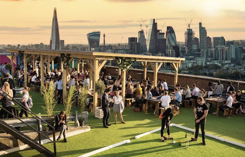 Tạp chí Du lịch Wanderlust Tips | Thả mình tại các quán bar trên sân thượng tại London