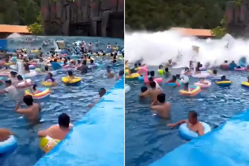 Tạp chí Du lịch Wanderlust Tips | Trung Quốc: Công viên nước xuất hiện “sóng thần” khiến nhiều người bị thương