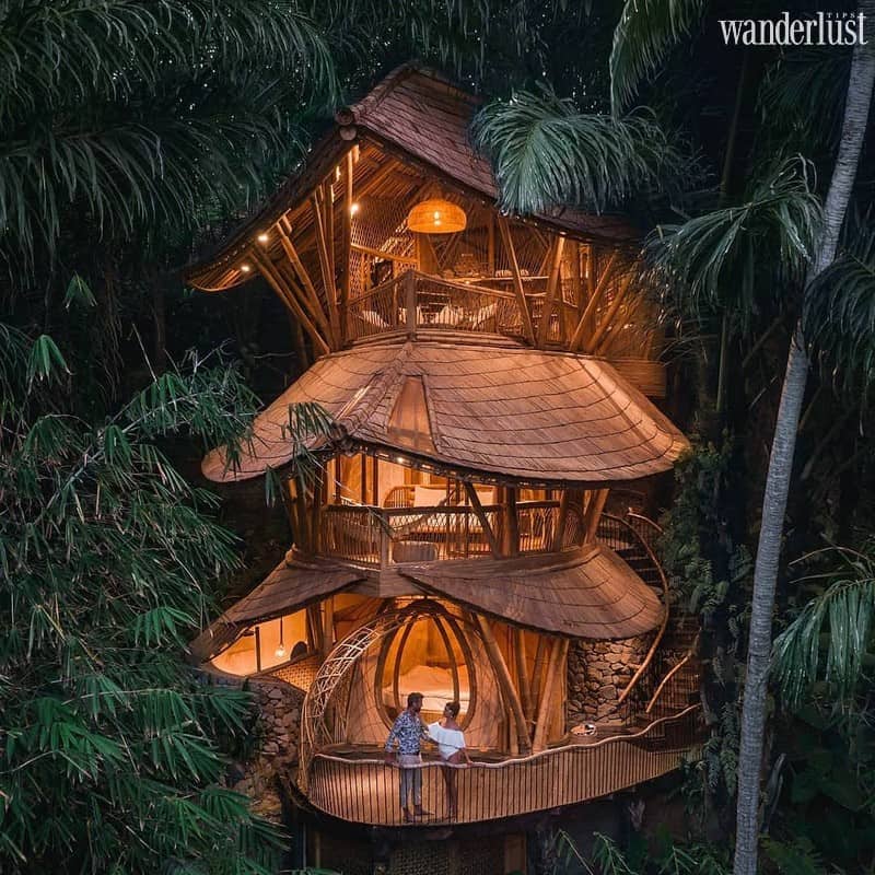 Tạp chí Du lịch Wanderlust Tips Hòa mình vào thiên nhiên tại những khách sạn bằng tre độc đáo ở Indonesia