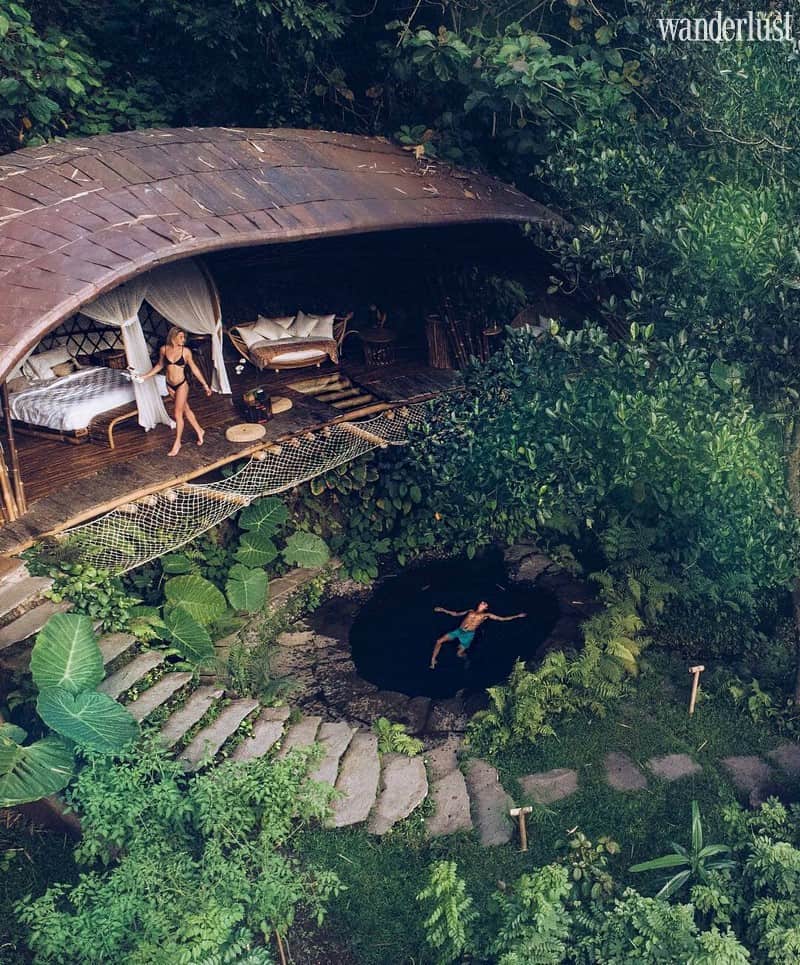 Wanderlust Tips hoa minh vao thien nhien tai nhung khach san bang tre o indonesia 02