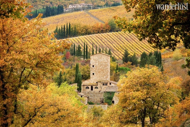 Tạp chí Du lịch Wanderlust Tips Tuscany, Ý những ngày tháng 10