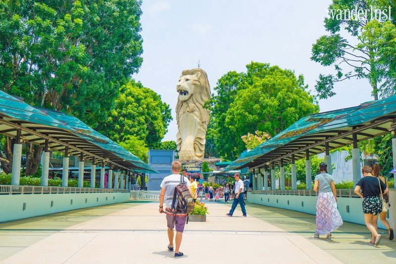 Singapore dỡ bỏ bức tượng sư tử biển nổi tiếng ở đảo Sentosa 5 Tạp chí Du lịch Wanderlust Tips Singapore dỡ bỏ bức tượng sư tử biển nổi tiếng