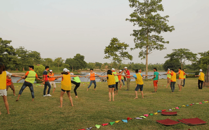 Wanderlust Tips tan huong team building quen loi ve tai Emeralda Resort ninh binh 08