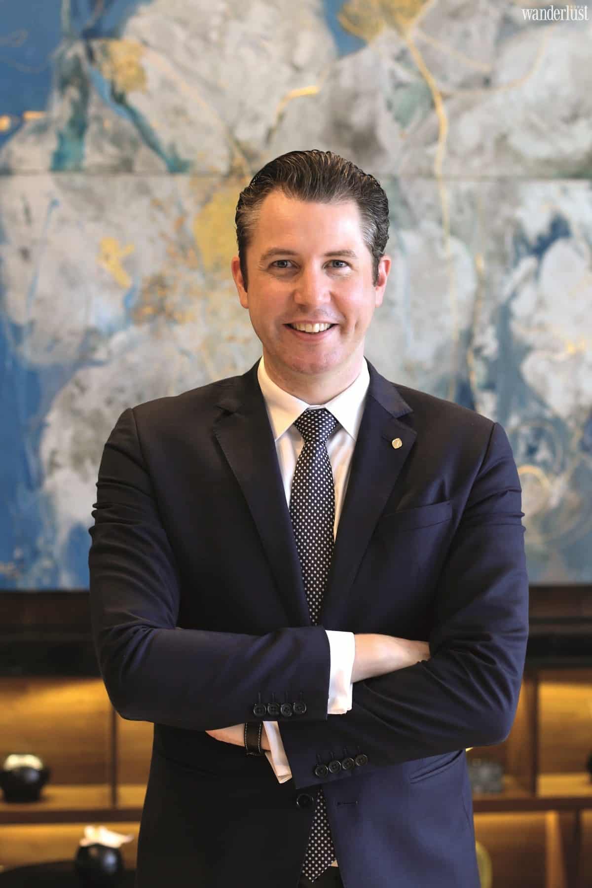 Tạp chí Du lịch Wanderlust Tips Tổng Giám đốc Khách sạn Intercontinental Hanoi Landmark72 chiến thắng Outstanding General Manager