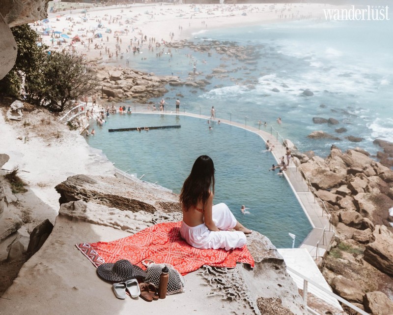 Bronte Baths: Bể bơi hoàn hảo nơi lòng biển Sydney, Úc 7 Wanderlust Tips be boi hoan hao noi long bien ca 08