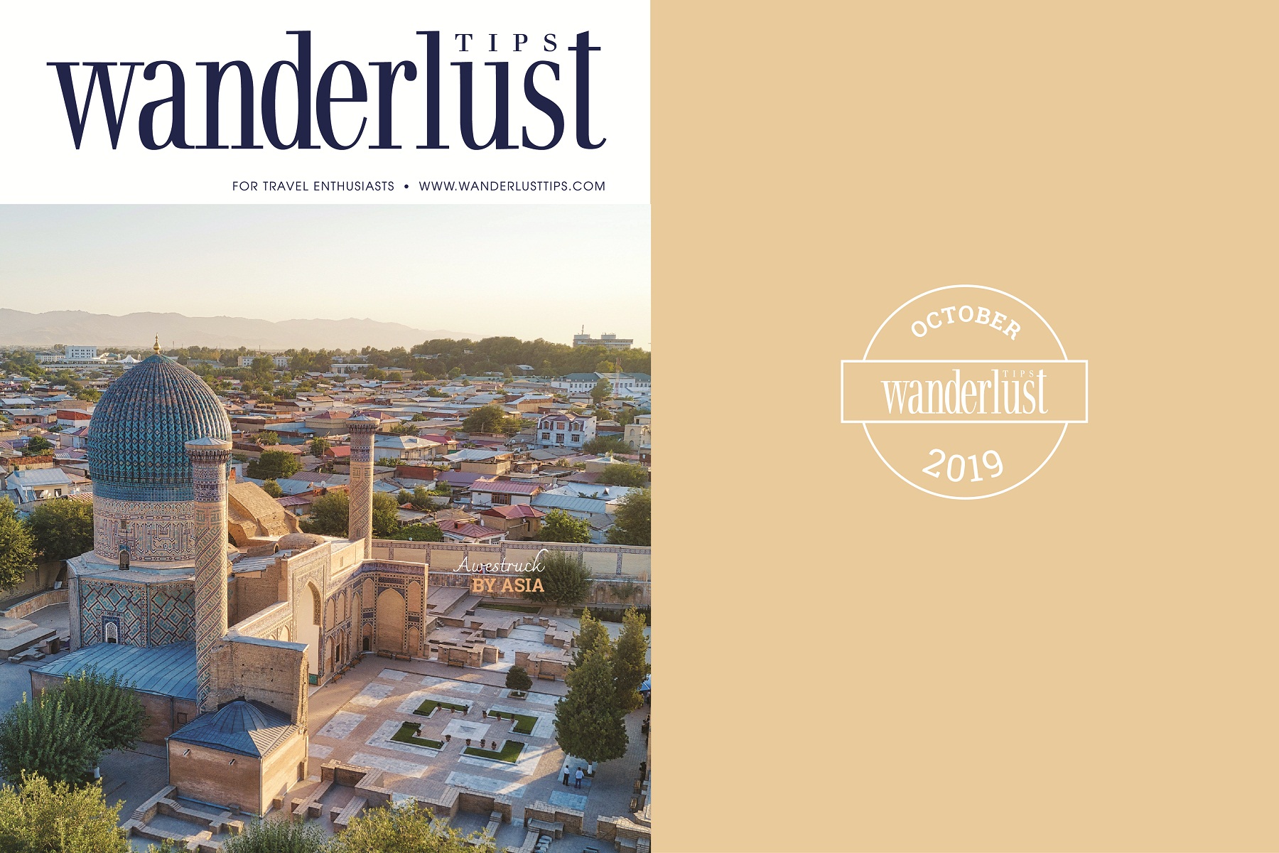 Tạp chí Du lịch Wanderlust Tips Tạp chí Wanderlust Tips 10/2019: Các nước châu Á