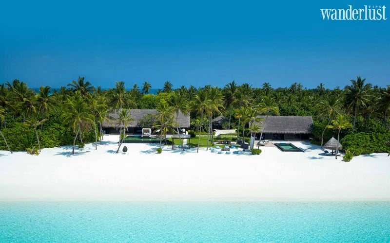 Top 5 địa điểm lưu trú cho kỳ nghỉ sang trọng bên bờ biển Maldives 8 Wanderlust Tips top 5 diem luu tru o Maldives 04