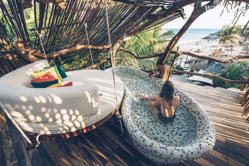 Tạp chí Du lịch Wanderlust Tips | Azulik, Mexico: Resort hoà mình với thiên nhiên được xây trên cây